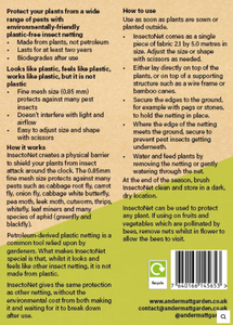 InsectoNet Plastic Free Netting-ladybirdplantcare.co.uk